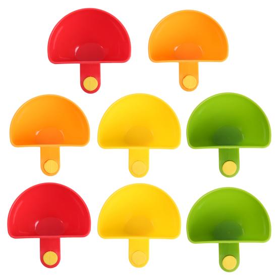 Clip-On Condiment Bowls Silicone Dipping Dishes with Secure Grip Dishwasher Safe Sauce Cups for Ketchup Mustard And Snacks