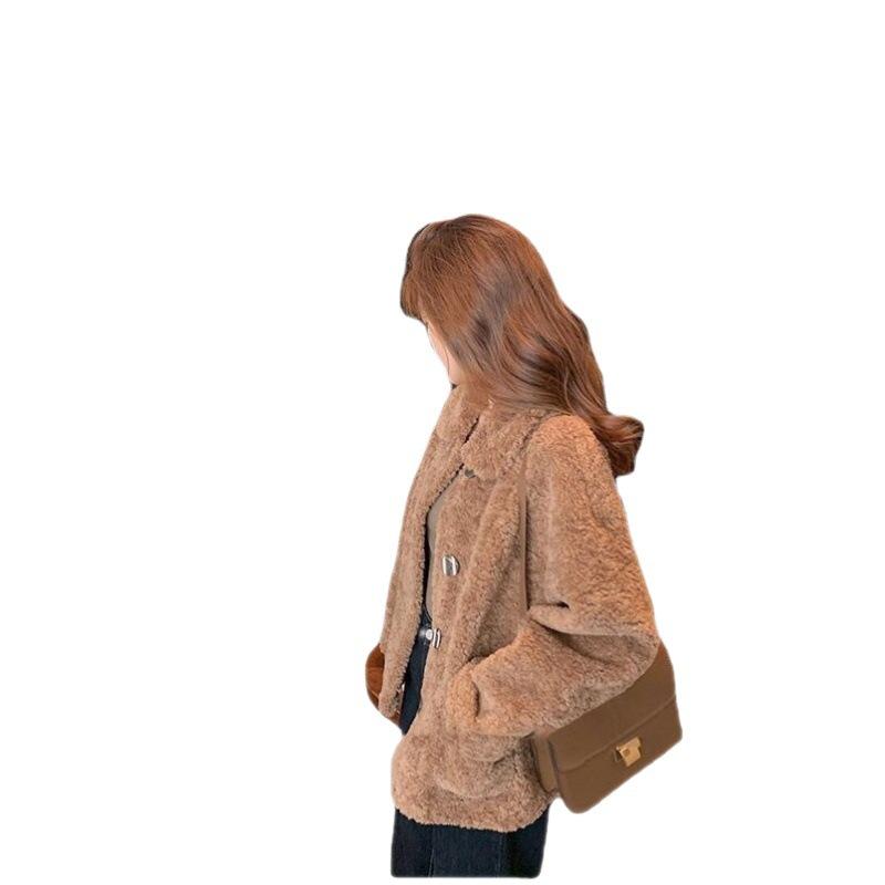 Autumn and Winter Updated Comfortable Fit Long-sleeved Thickened Short Korean Version Versatile Top