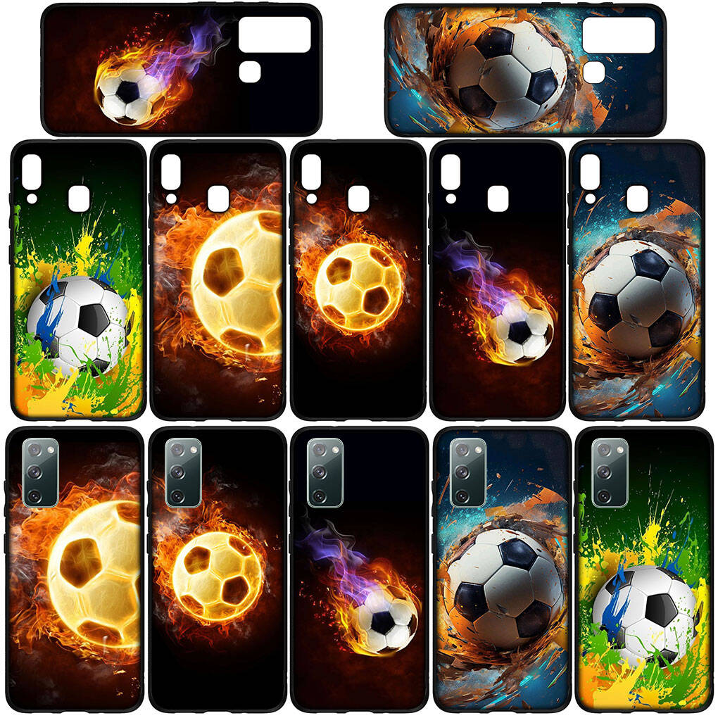 Cover for iPhone 17 16 15 Xiaomi Poco Redmi Note 14 13 12 11 Pro Max X 9 Samsung Galaxy S25 S24 S23 OPPO Huawei Soccer Play Football Match Phone Case