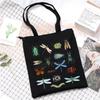 Insect Printed Casual Shoulder Bag Daily Versatile Large Capacity Canvas Bag 2025 New
