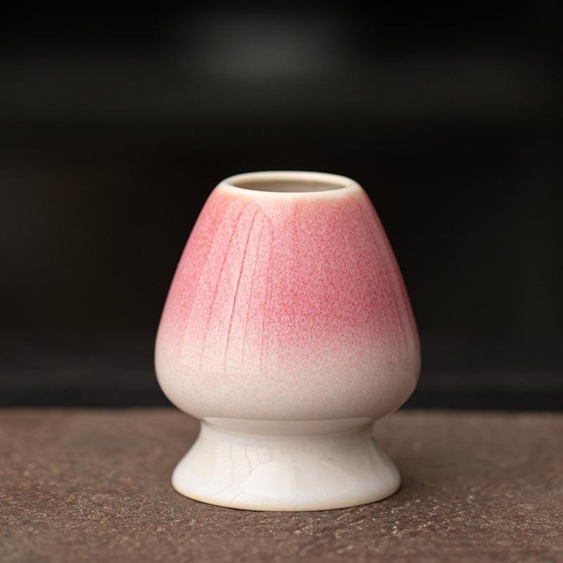 Large Ceramic Tea Whisk Vertical Kiln Transformation Retro Japanese Tea Whisk Base Matcha Tools Tea Accessories