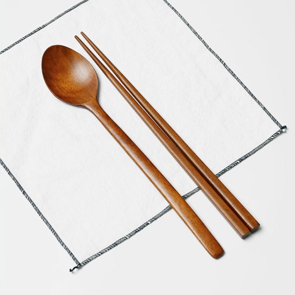 Romwood Massivholz Basic Erwachsenenlöffel Set