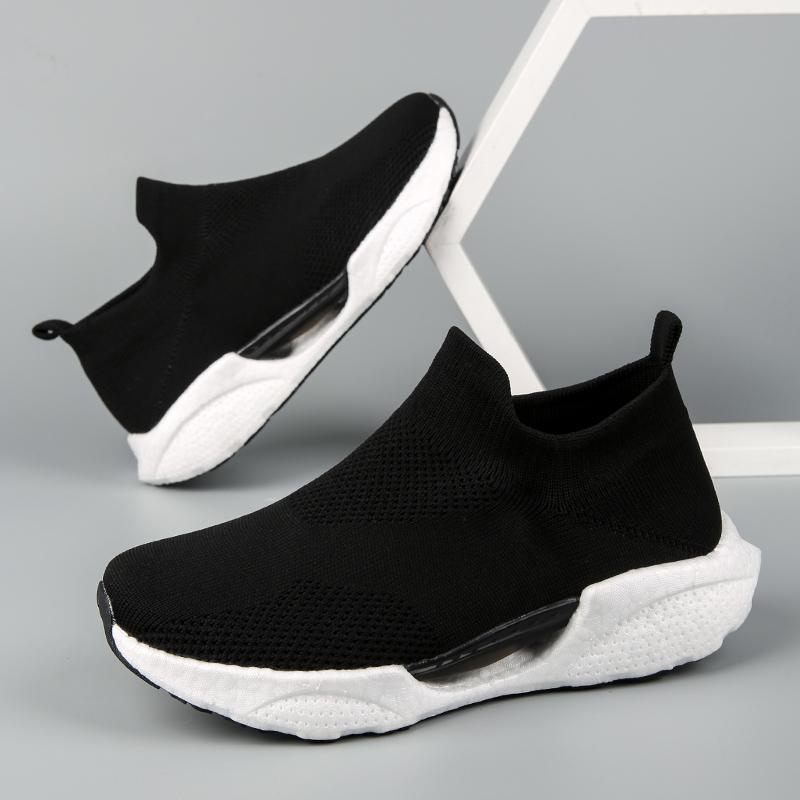 

Summer foot cover men s shoes breathable thin fly-woven socks shoes couple one-pedal lazy lightweight travel sports shoes 36