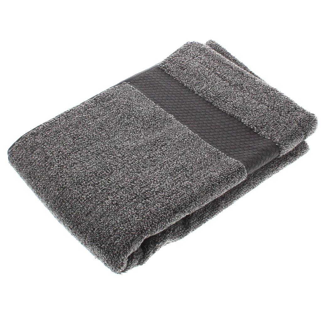 Tanaka Sangyo Imabari Menka Sprout Bath Charcoal 130 X 65 Cm Towel, Gray, Approx.