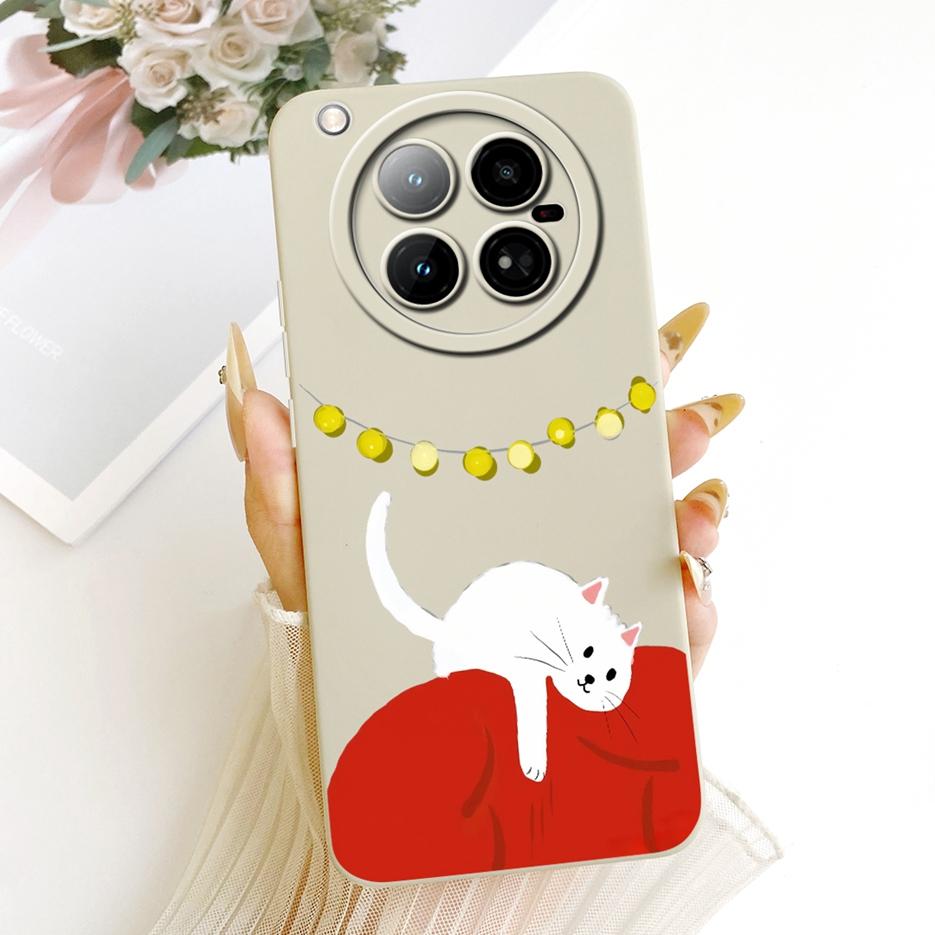 For Infinix Zero 40 4G Case X6860 Cute Cat Duck Cartoon Cover Soft TPU Matte Phone Case For Infinix Zero 40 5G X6861 Zero40 Bags