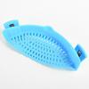 Silicone Clip On Strainer for Pots And Pans High Temperature Resistant Quick Draining Rack with Leak-Proof Holes Easy To Clean Kitchen Colander
