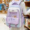 Schoolbag Schoolbag Female Junior High School Students High Value Cute Large Capacity Third To Sixth Grade Primary School Students Backpack