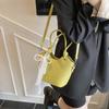 Fashion Solid Color Handbag Women's New Shoulder Bag Casual Messenger Bag