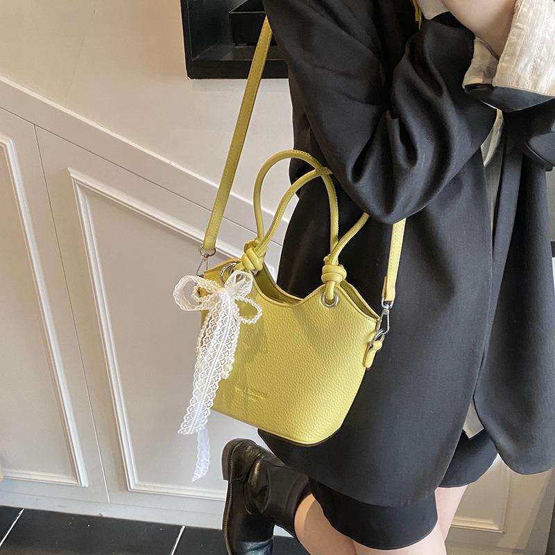 Fashion Solid Color Handbag Women's New Shoulder Bag Casual Messenger Bag