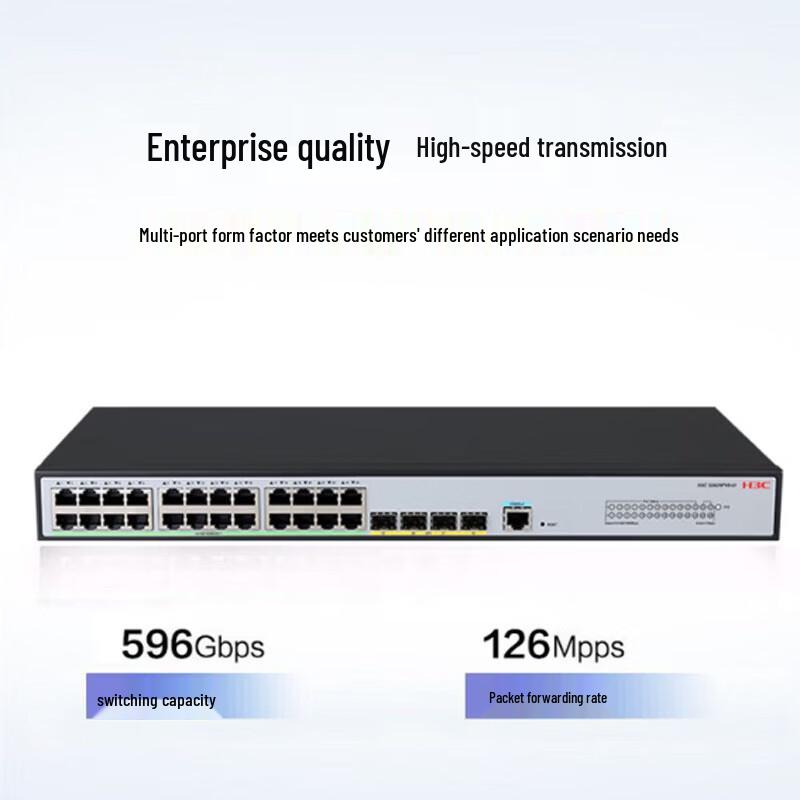 H3C S5024PV6-EI 24-Port Gigabit Managed Layer 2 Switch