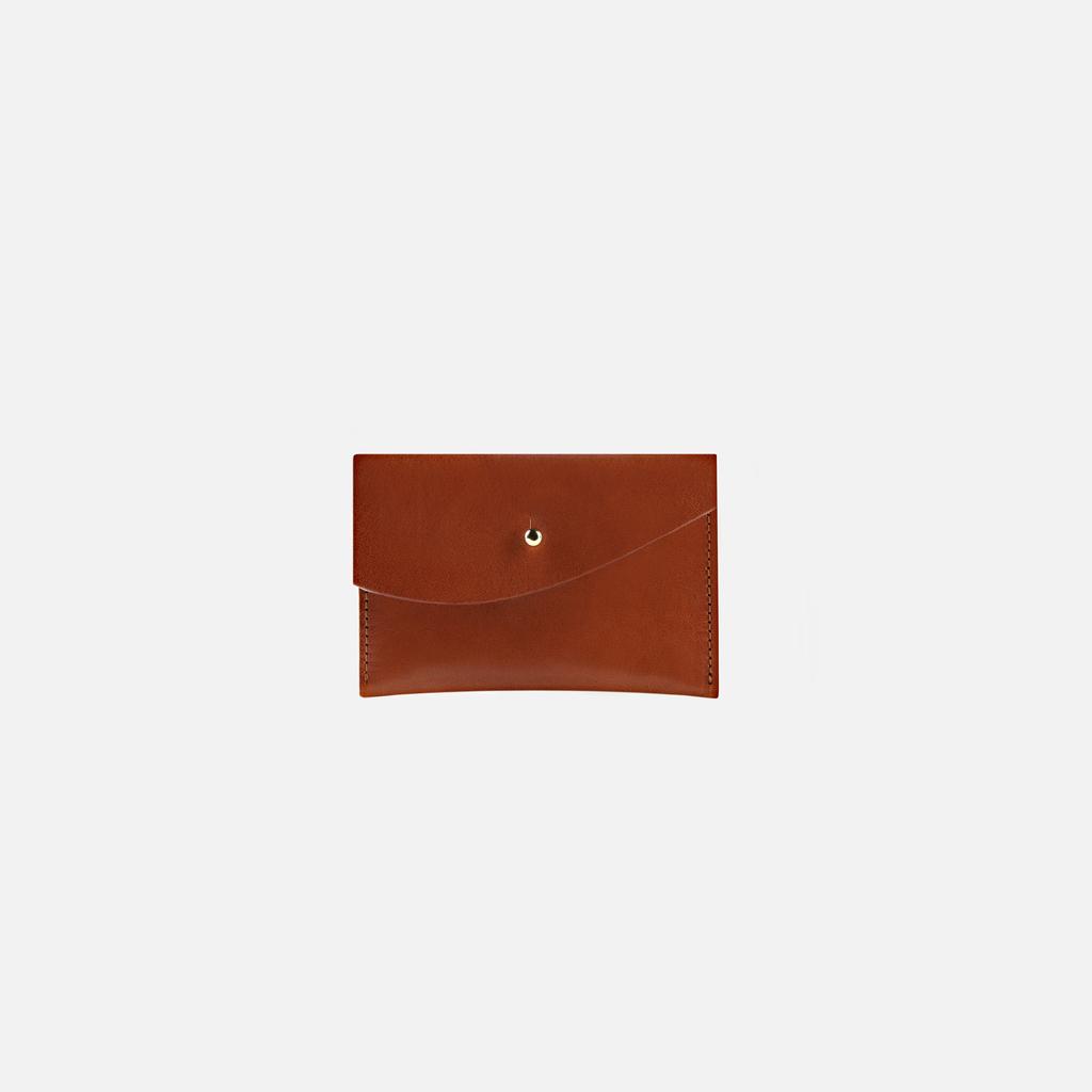 Cone Saltrezi Card Case Brown/Burgundy