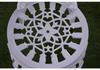 Luxury Cast Aluminum Outdoor Dining Table and Chairs Set for Garden or Balcony