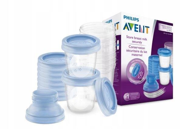 Philips Avent Via Scf618/10 Breast Milk Container 10X180 1 Pc