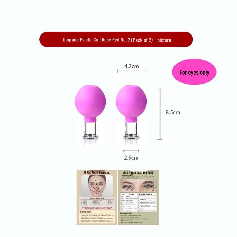 Enhanced Silicone Facial Cupping Set for Skin Lifting and Beauty
