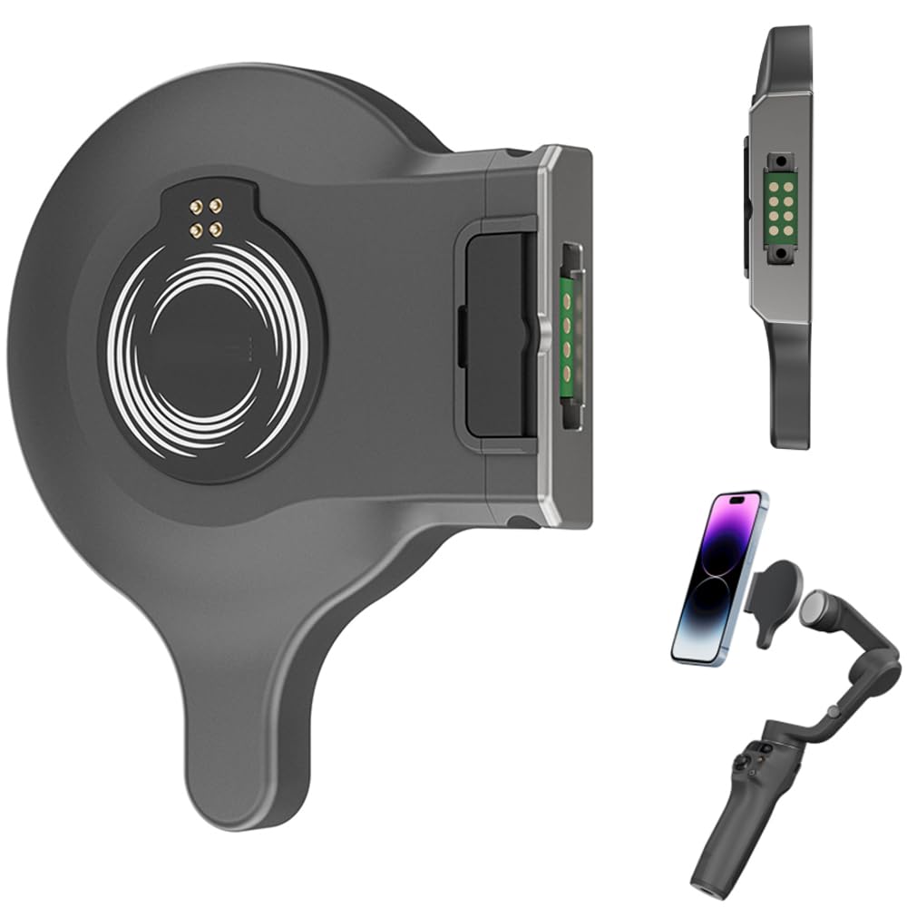 

Magnetic Quick-Release Mount Adapter for Osmo Mobile 8/7P/7 / Smartphone Gimbal Stabilizer Compatible with DJI OM Multifunction Module / OM Tracking M