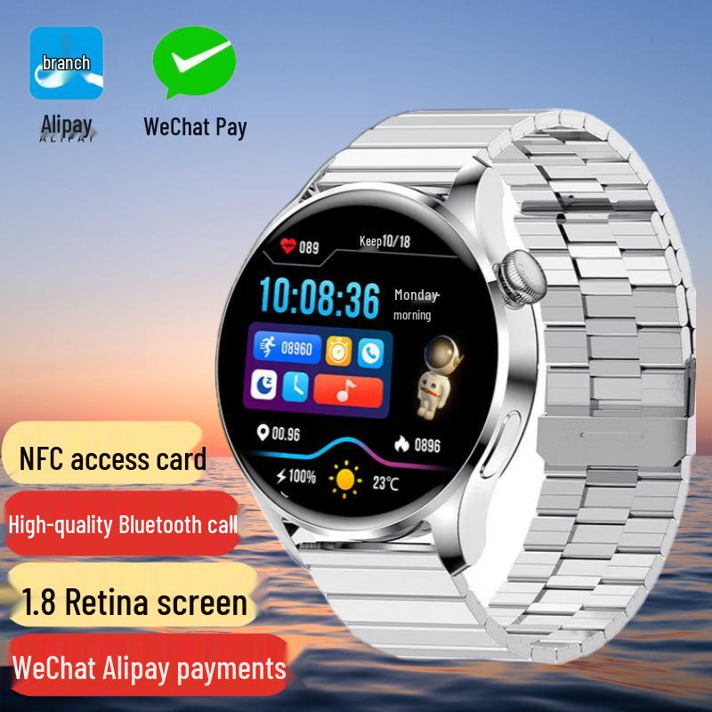 Smartwatch Watch5 Sport: Multifunctional OLED HD Screen with Bluetooth
