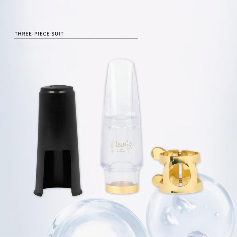 Mouthpiece Saxophone Sax Alto Ligature Clarinet Reeds Set Accessories Cushions Set Metal Cap Cushion Saxophone Accessory