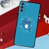Cute Sea Narwhal Quotes Funda For Samsung Galaxy S26 Ultra S24 S22 S23 S25 Plus S20 S21 FE S9 S10 S25 FE Phone Case