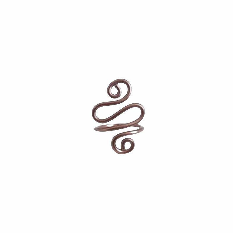 Unisex Snake-Shaped Finger Crochet Hook - Handmade Knitting Tool