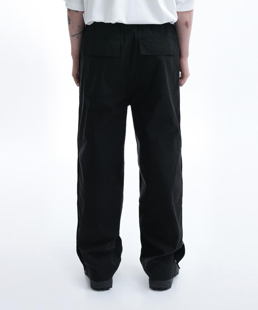 OHY N/C Snap Pants-Black