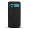 For Sony Xperia 10 VII Phone Case Cloth Texture Anti-Scratch Protective PC Back Cover