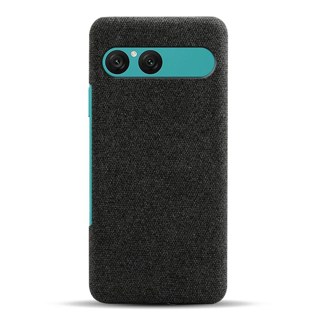 For Sony Xperia 10 VII Phone Case Cloth Texture Anti-Scratch Protective PC Back Cover
