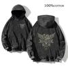 Korn Rock Band World Tour pulóverek Vintage mosott férfi pulóverek Pamut Hip Hop utcai ruházat Kapucnis pulóver Laza Y2K felsők