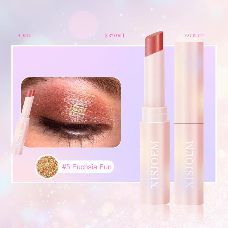 Stick Strălucitor 3-în-1: Farduri de pleoape, ruj și iluminator multicolor