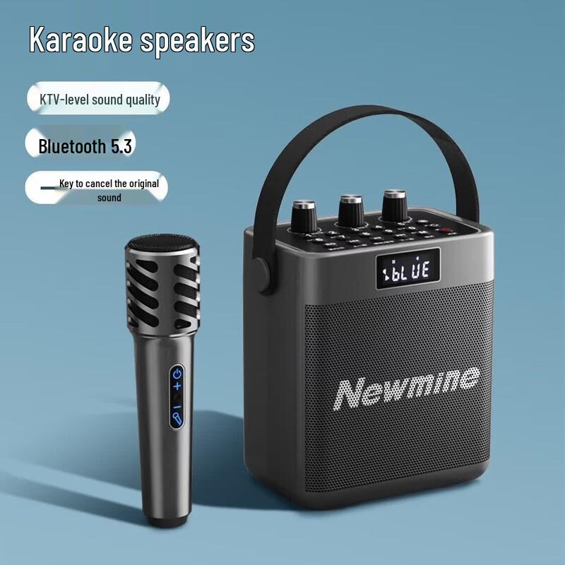 Newmine K519 Portable Karaoke Bluetooth Speaker (CN Version)