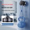 Rotating Magnetic Phone Holder: Portable Vacuum Suction Cup Car Mount with Folding and Lifting Features.
