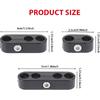 12PCS Plastic Engine Spark Plug Wire Separator Black Wire Divider Separator