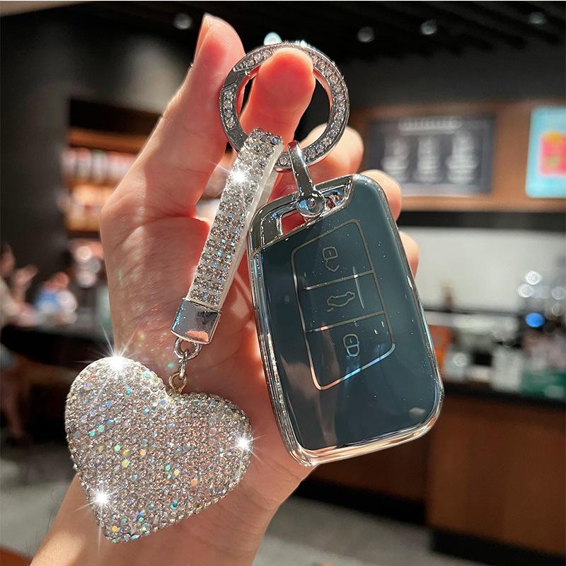 Volkswagen Key Case for Lavida, Sagitar, Tayron X, Golf, Lamando, Passat, Magotan, Tiguan L