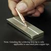 AMAOE M40 Double-Sided Grindstone Whetstone for Tweezers Corrector Soldering Tips Blade Grinding Polishing Tools