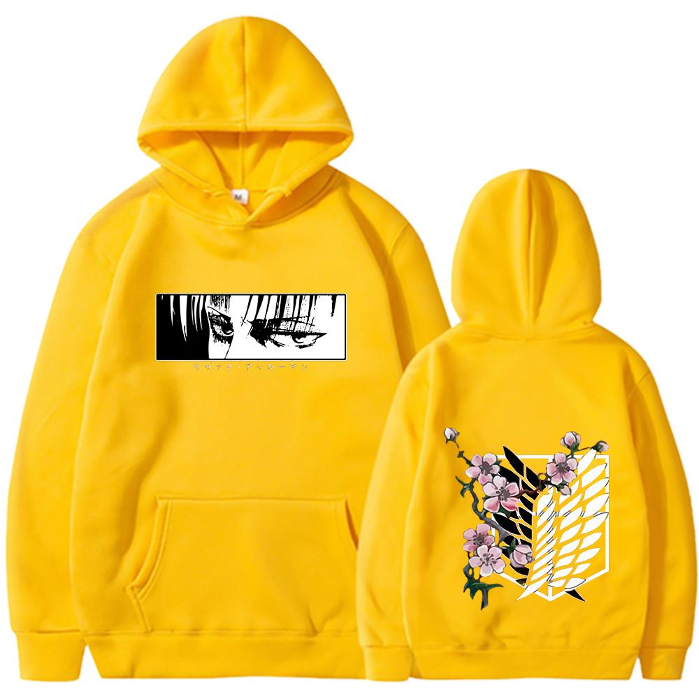 2d Japan Anime Print Hoodies Regular Outdoor Pullover Fashion Adult Men Hoodie Long Sleeve Top Four Season Sweatshirt