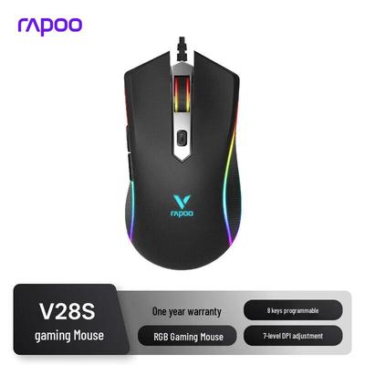 Rapoo V28S RGB Kabelgebundene Gaming-Maus