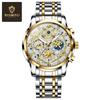 Binbang Men's Watch Casual Multifunctional Waterproof Trend Business Luminous Watch Men's Quartz Watch