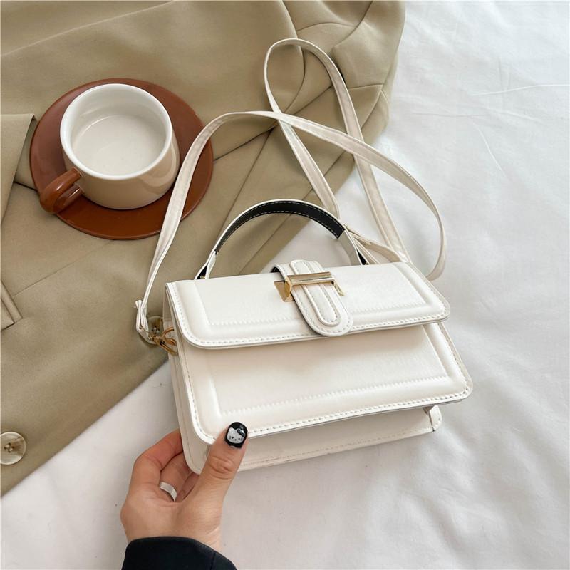 Stylish And Simple Single Shoulder Pu Crossbody Bag Perfect For Fall Fashion Trends