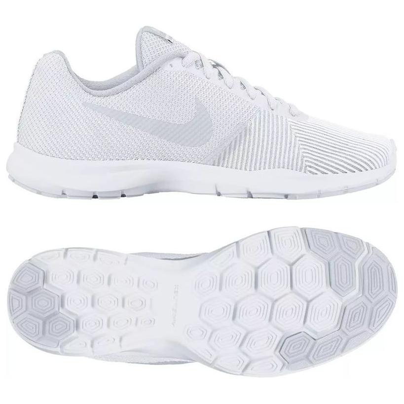 Nike Scarpe da Corsa Basse Flessibili Comode Ammortizzanti Resistenti Sneaker Donna Bianco 881863-100
