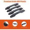 Car Exterior Door Handle Cover Compatible with Toyota Grand Highlander 2024 2025 2026,ABS Car Front Rear Outside Door Handle Covers Decoration