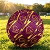 Brisbane Broncos Size 5 Sports Training Ball Shock Absorbing Durable Ball For Match Daily Practice Outdoor Activities