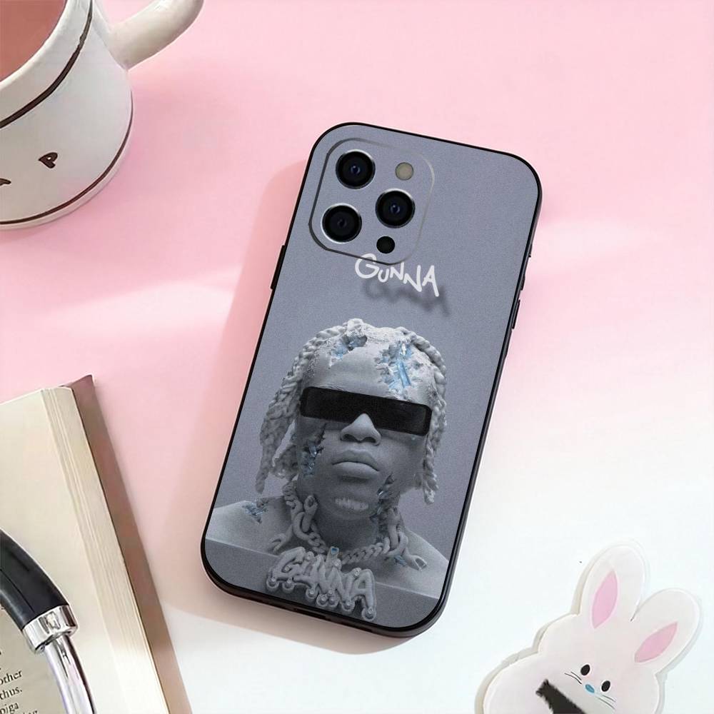 

Rapper Singer G-Gunna album Phone Case For iPhone 17,16,15,14,13,12,11 Plus,Pro Max,Soft Silicone Black Cover iPhone16promax