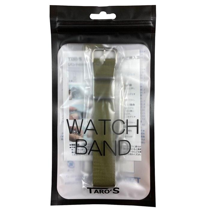 TARO'S NATO Type Watch Band Replacement 18mm 20mm 22mm Nylon Strap Navy Blue (Includes Spring Bar Tool & 2 Spring Bars & Manual) 18mm