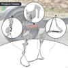 Bike Drop Stand Parking Rack Double Foot Rear Kickstand for Adults