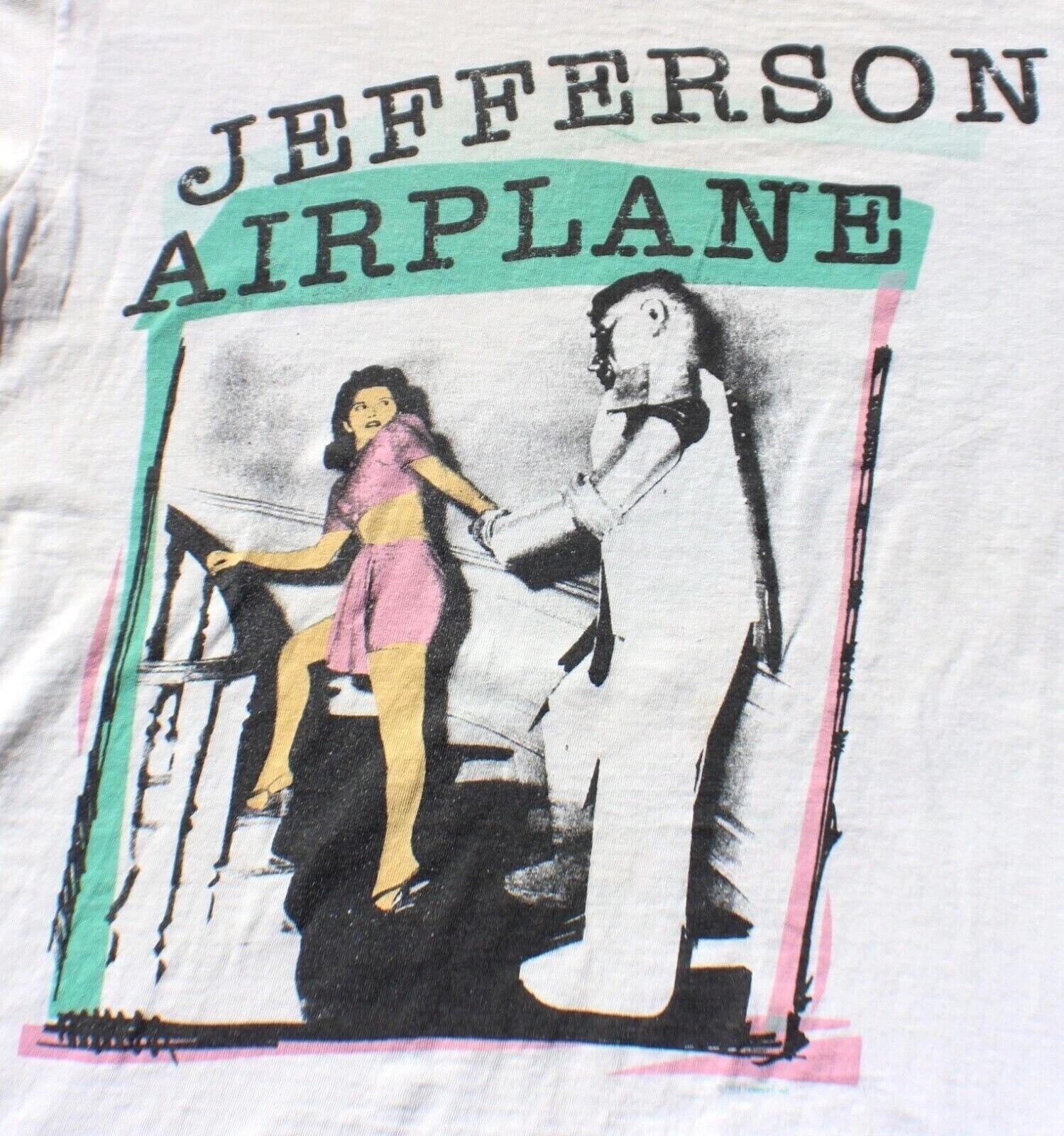 Jefferson Airplane Concert T-Shirt Unisex Cotton Tee S-4XL S