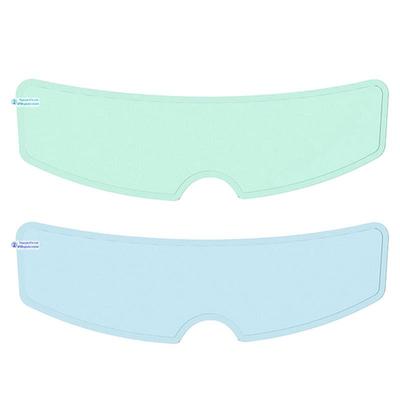 Motorcycle Helmet Anti-fog Rainproof Stickers Protection Film Clear Visor Nano Coating Helmet Sticker Decals For Safety Driving