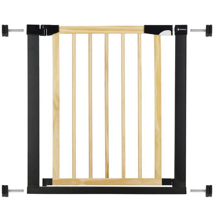 Springos® Barrière de Sécurité Bébé - Escaliers, Portes 75-82 cm