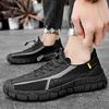 Fashion 2025 New Fashion Flats Summer Mesh Men Shoes Lightweight Sneakers Men Fashion Casual Walking Shoes Breathable Mens Hiking Shoes