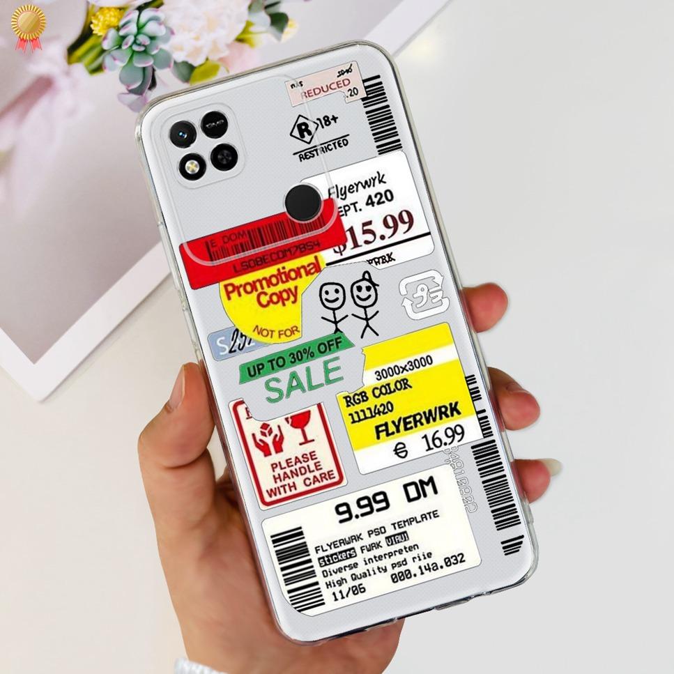 NEW Design For Cover Xiaomi Redmi 10A Case Cartoon Bumper Back Shockproof Soft TPU For Xiomi Redmi 10 10C A10 C10 Redmi10 A Bag