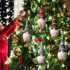 Luminous Faceless Doll Christmas Tree Pendant Creative Dwarf Plush Doll Window Display Christmas Decorations