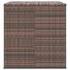 Vidaxl Skrzynia Na Poduszki Ogrodowe, Rattan Pe, 145X100X103Cm, Brąz